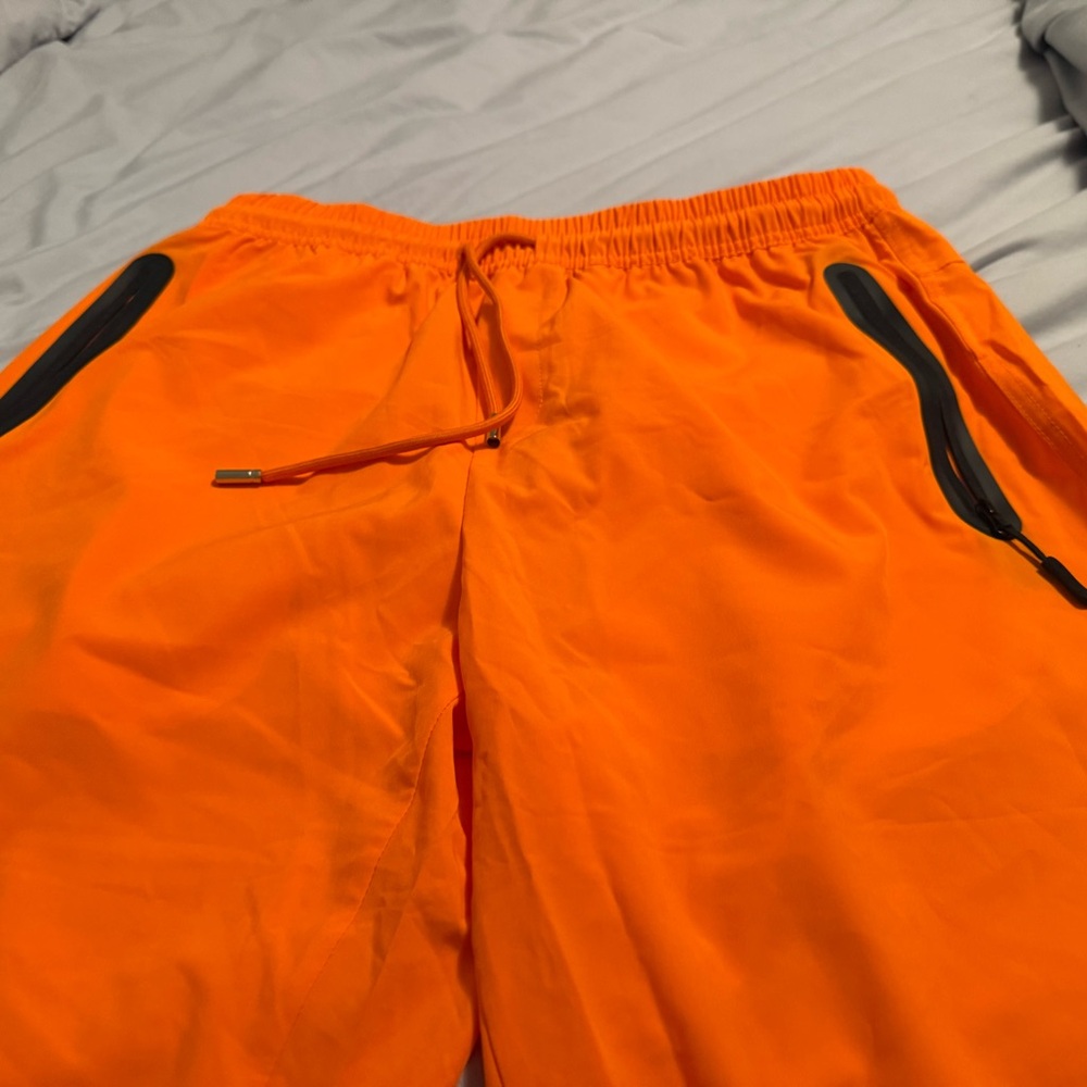 Vibrant Orange Men's Joggers